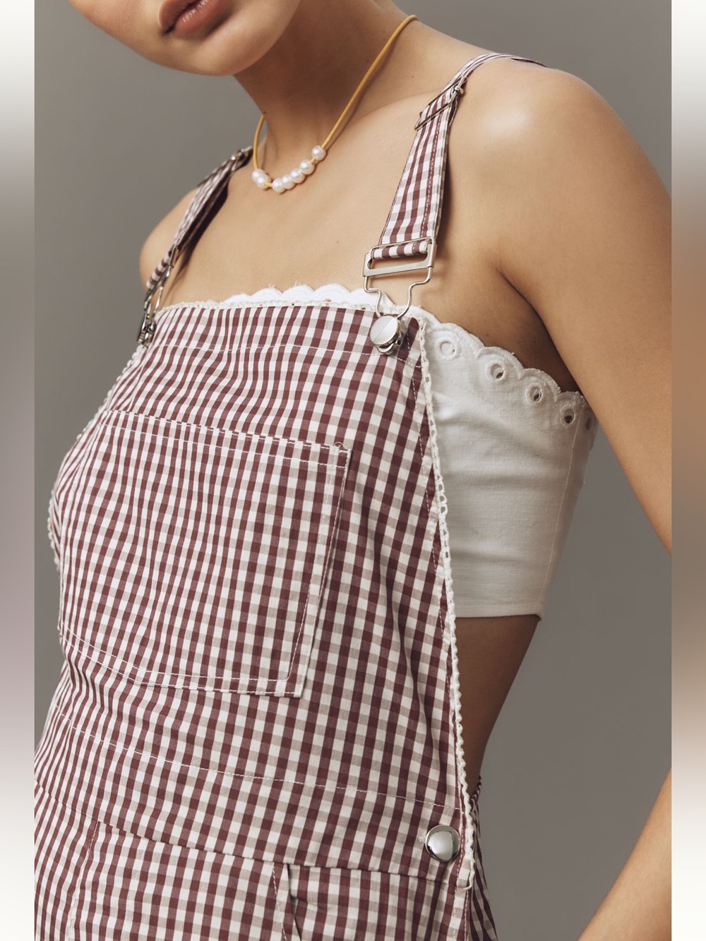 WeWoreWhat Short Overalls - Picture 3 of 3